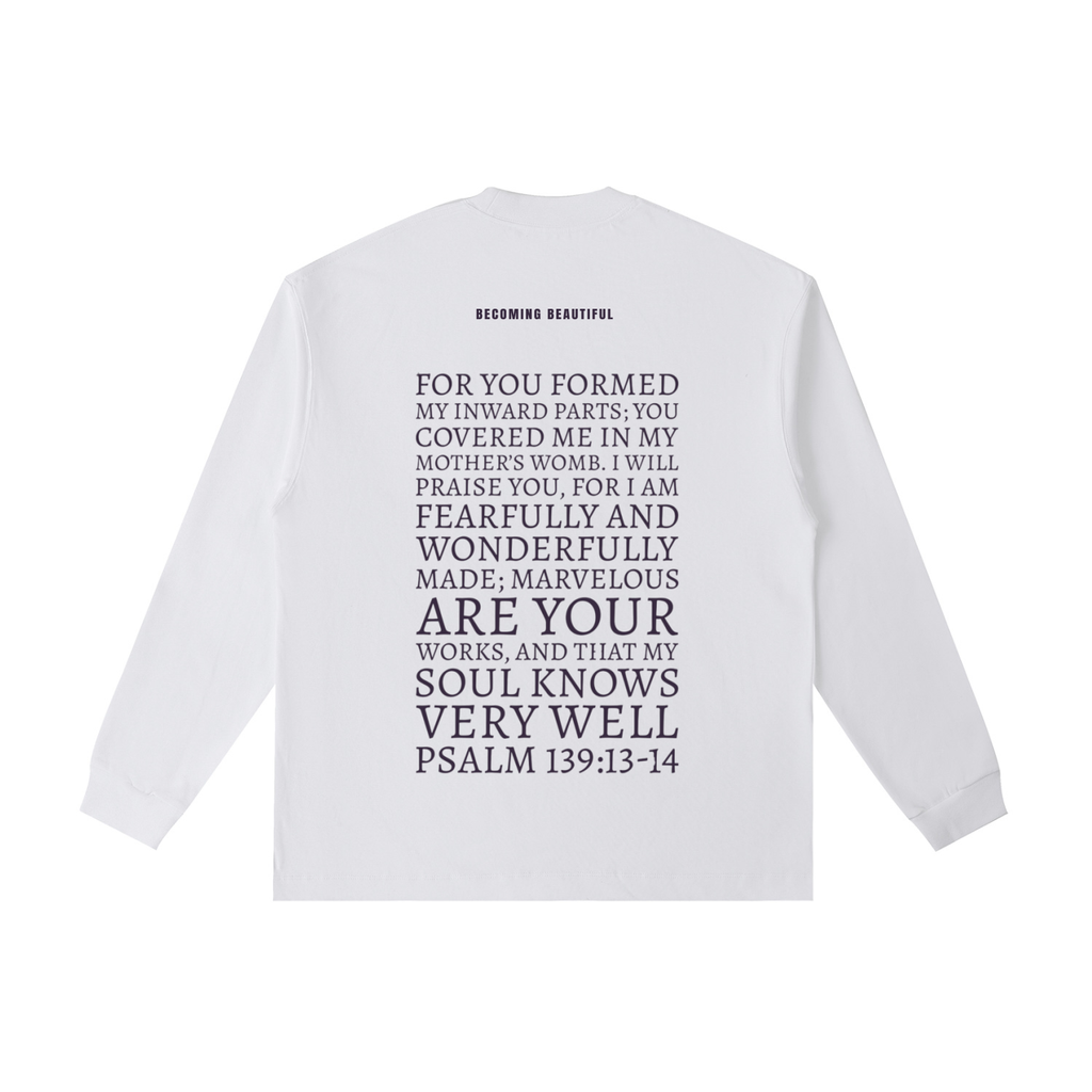 The Psalm 139 Event Essential Cotton Long Sleeve T-Shirt