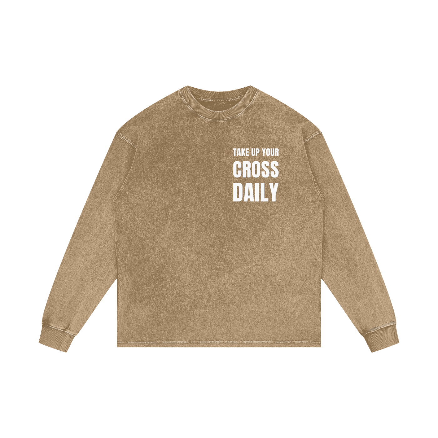 THE CROSS | LUKE 9:23 | LONG SLEEVE TEE | UNISEX