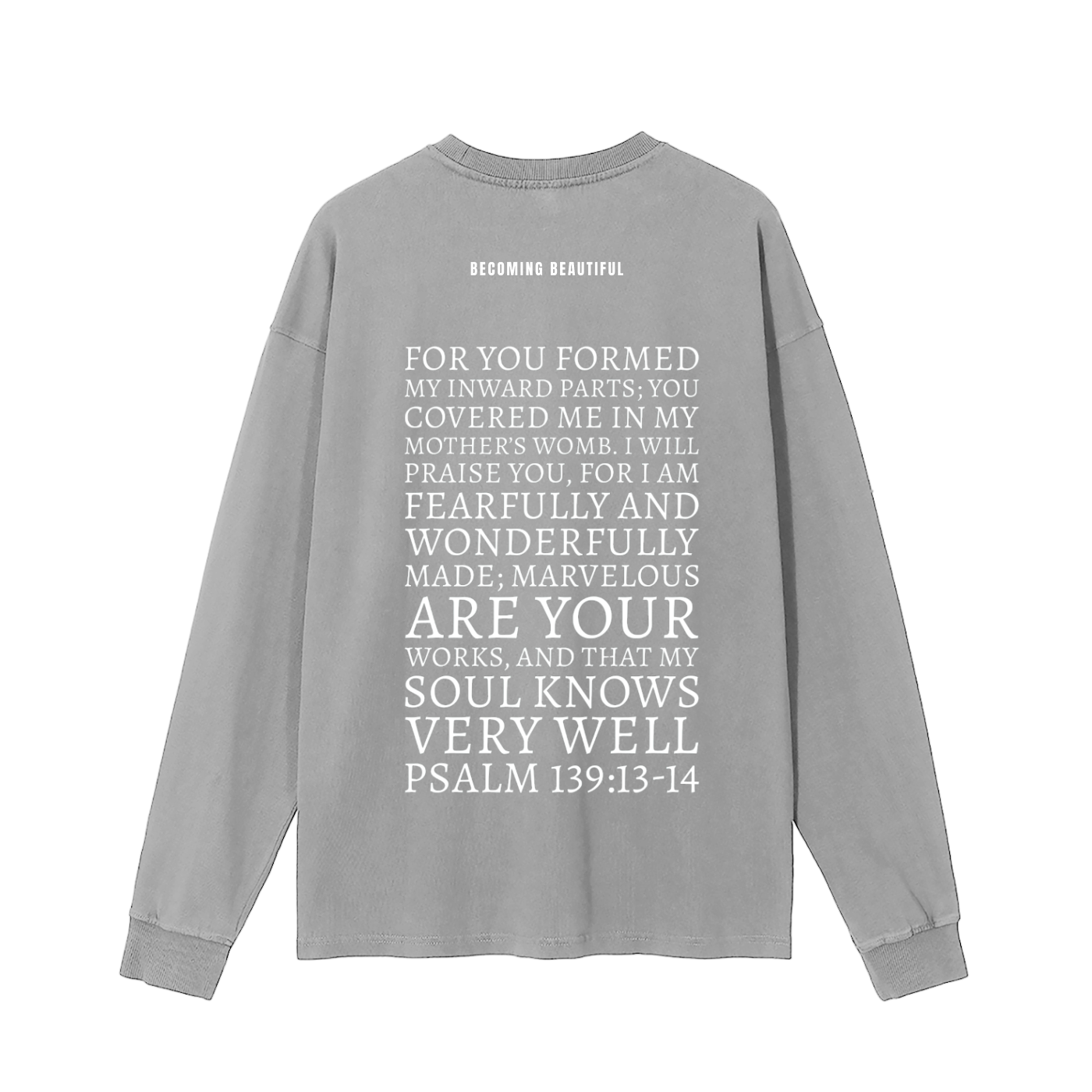 The Psalm 139 Event Vintage Washed Long Sleeve T-Shirt