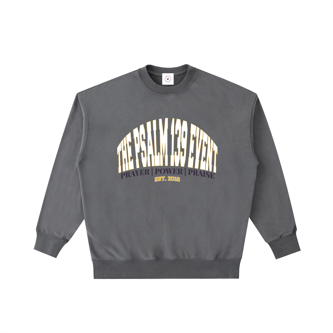 The Psalm 139 Event Vintage Washed Heavyweight Crewneck Sweatshirt