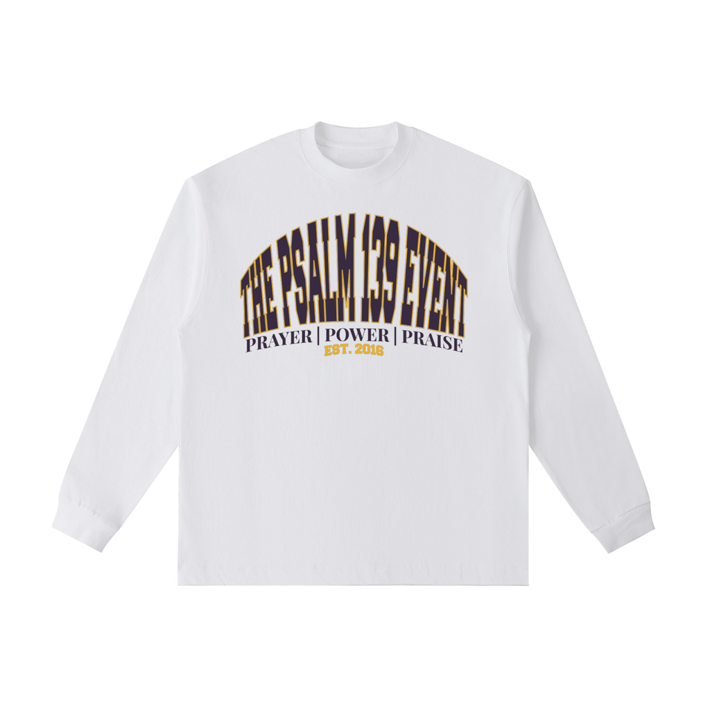 The Psalm 139 Event Essential Cotton Long Sleeve T-Shirt