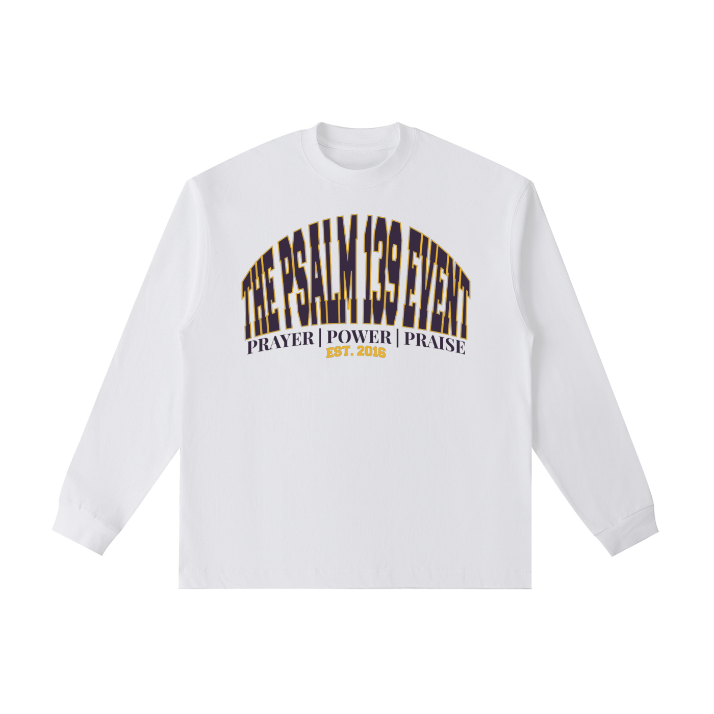 The Psalm 139 Event Essential Cotton Long Sleeve T-Shirt