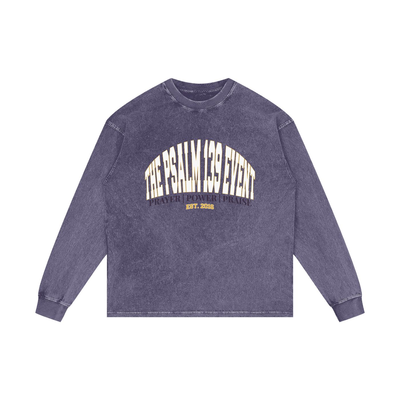 Acid Wash Oversize Long Sleeve T-Shirt