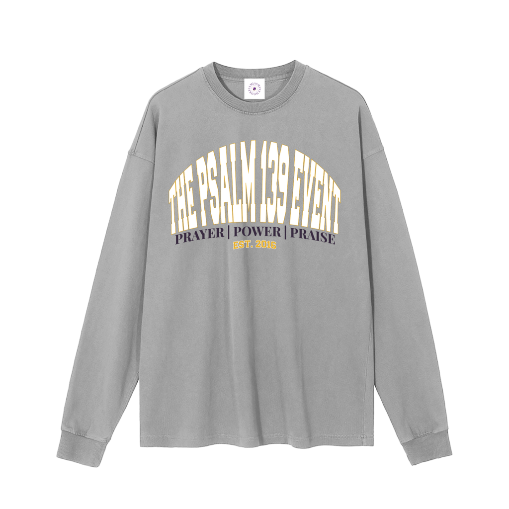 The Psalm 139 Event Vintage Washed Long Sleeve T-Shirt