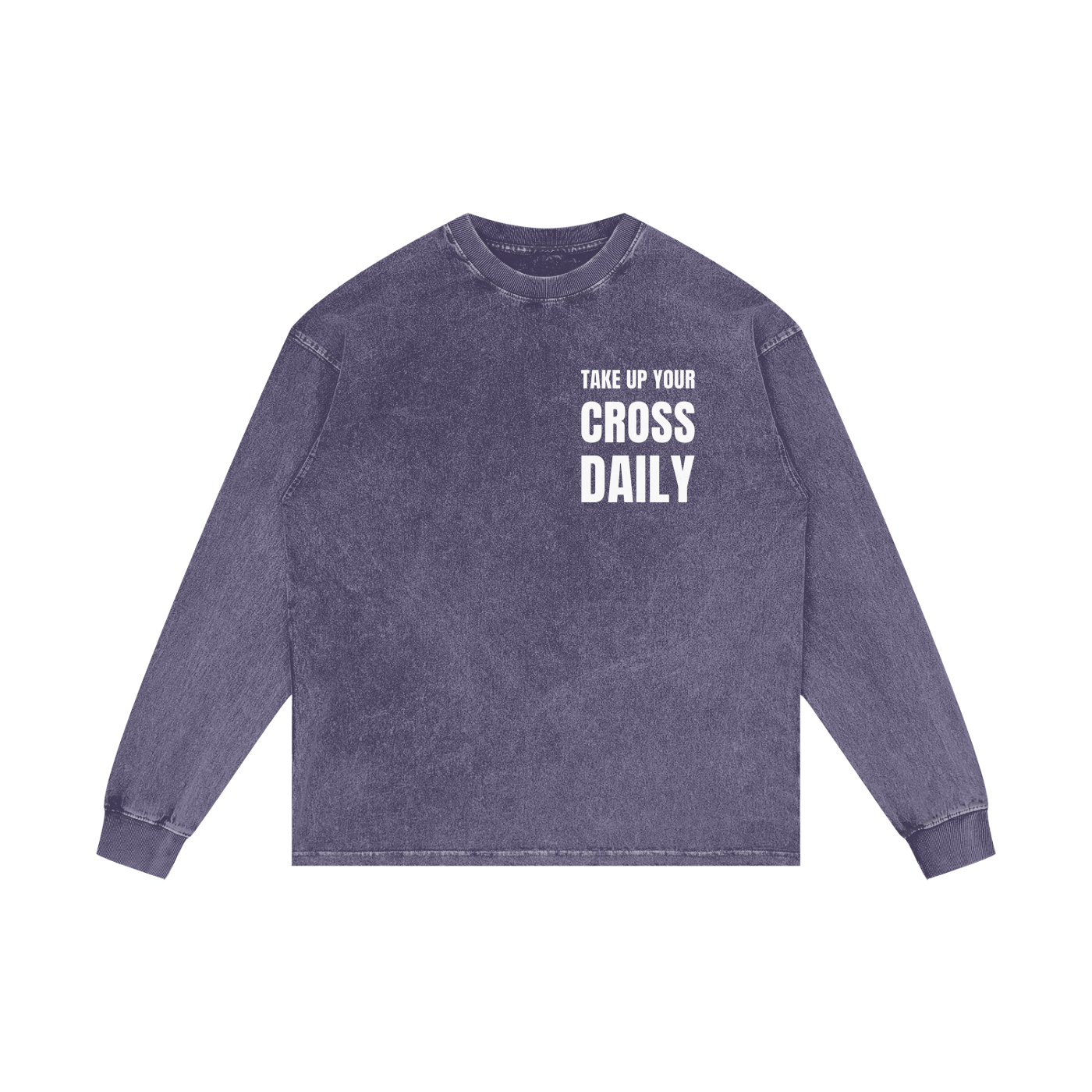 THE CROSS | LUKE 9:23 | LONG SLEEVE TEE | UNISEX