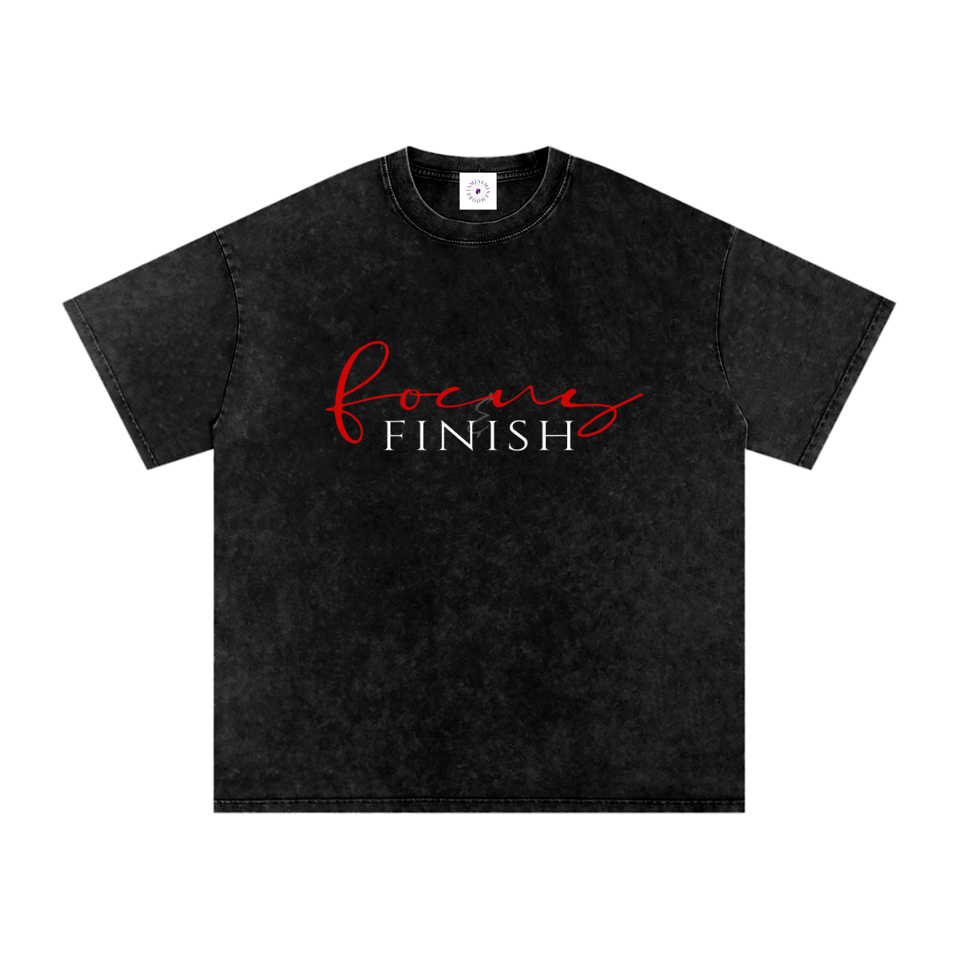 tshirt ,short sleeve,focus,finish